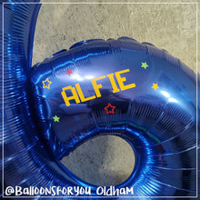 Load image into Gallery viewer, THEMED Number Stack - BLUE - GAMER