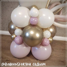 Load image into Gallery viewer, 1st Birthday Number Stack - Nude with PINK or BLUE