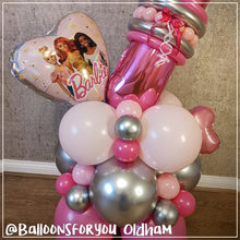 Load image into Gallery viewer, THEMED Number Stack - PINK BARBIE Age 1-9