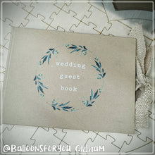 Load image into Gallery viewer, Wedding Guest Book Hessian
