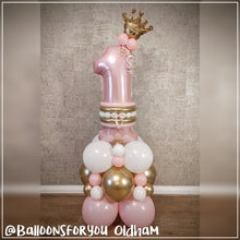 Load image into Gallery viewer, 1st Birthday Number Stack - Pink