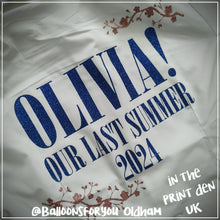 Load image into Gallery viewer, WITH POSTAGE: LEAVERS Shirt (for signing) Mamma Mia! Inspired