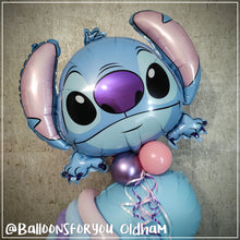 Load image into Gallery viewer, THEMED Number Stack STITCH - Pastel Blue