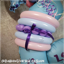 Load image into Gallery viewer, THEMED Number Stack STITCH - Pastel Blue