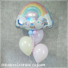 Load image into Gallery viewer, RAINBOW Supershape Helium Balloon