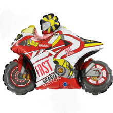 Load image into Gallery viewer, Supershape & Number Party Package - MOTORBIKE