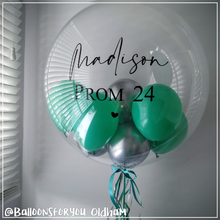 Load image into Gallery viewer, Deco Bubble 24" 'Prom 2026' - Personalised STANDARD colour lettering