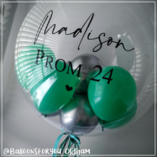 Load image into Gallery viewer, Deco Bubble 24" 'Prom 2025' - Personalised STANDARD colour lettering