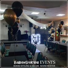 Load image into Gallery viewer, BACKDROP Party Package INC. HELIUM BALLOONS *SAVE up to £60! (Hire)