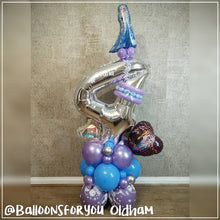 Load image into Gallery viewer, THEMED Number Stack FROZEN - SILVER