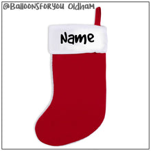 Load image into Gallery viewer, Luxury Velvet Christmas Stocking (Personalised)