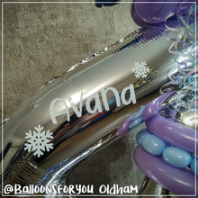 Load image into Gallery viewer, THEMED Number Stack FROZEN - SILVER