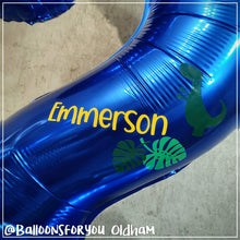 Load image into Gallery viewer, THEMED Number Stack - BLUE - DINOSAUR