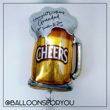 Load image into Gallery viewer, BEER Supershape Helium Balloon