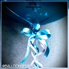 Load image into Gallery viewer, Orb Balloon 15" Ombre Pink/Purple/Blue - Personalised STANDARD colour lettering