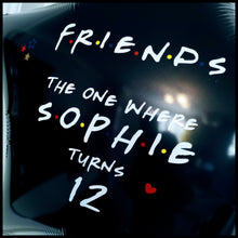 Load image into Gallery viewer, 'FRIENDS' Giant Star Balloon 36" - Personalised