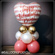 Load image into Gallery viewer, Valentine's Table Display 18" Foil Balloon