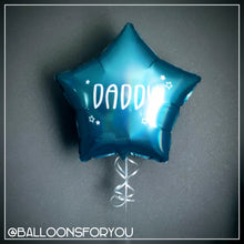 Load image into Gallery viewer, Personalised Star Balloon 18" (20+ colours)