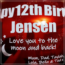 Load image into Gallery viewer, Giant Star Balloon RED 36" - Personalised STANDARD colour lettering