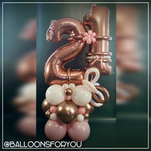 Load image into Gallery viewer, Double Number Stack - ROSE GOLD Age 10 upwards