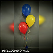 Load image into Gallery viewer, Table Balloon Cluster (of 3) Various (plain) colours!