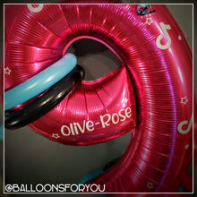 Load image into Gallery viewer, THEMED Number Stack - PINK TIK TOK Age 1-9