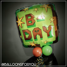 Load image into Gallery viewer, THEMED Single Number Stack - BLACK MINECRAFT