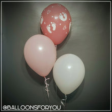 Load image into Gallery viewer, 'Footprints' Table Balloon Cluster (of 3) Various colours!