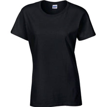 Load image into Gallery viewer, Ladies Adult Personalised T-Shirt BLACK