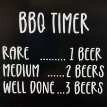 Load image into Gallery viewer, Adults Apron "BBQ TIMER"