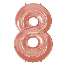 Load image into Gallery viewer, Giant Numbers - Rose Gold