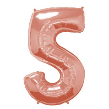 Load image into Gallery viewer, Single Number Stack - ROSE GOLD