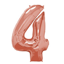 Load image into Gallery viewer, Single Number Stack - ROSE GOLD