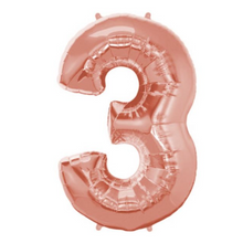 Load image into Gallery viewer, Giant Numbers - Rose Gold