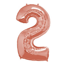 Load image into Gallery viewer, Giant Numbers - Rose Gold