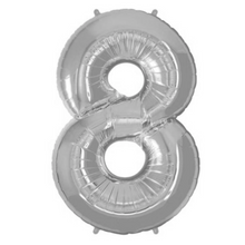 Load image into Gallery viewer, Giant Numbers - Silver