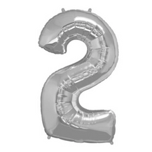 Load image into Gallery viewer, Giant Numbers - Silver