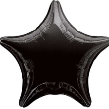 Load image into Gallery viewer, Stars FIVE Balloon Cluster - VARIOUS COLOURS - Personalised STANDARD colour lettering