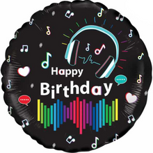 Load image into Gallery viewer, Happy Birthday Tik Tok Foil Helium Balloon 18"