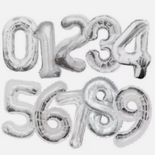 Load image into Gallery viewer, Giant Numbers - Silver
