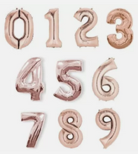 Load image into Gallery viewer, Giant Numbers - Rose Gold