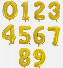 Load image into Gallery viewer, Giant Numbers - RETRO Gold