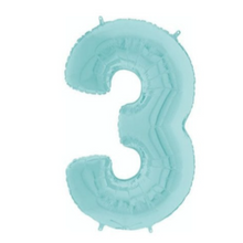 Load image into Gallery viewer, THEMED Number Stack STITCH - Pastel Blue