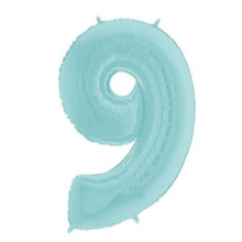 Load image into Gallery viewer, Jumbo Numbers - Pastel Blue (Teal)