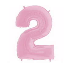 Load image into Gallery viewer, Single Number Stack - Jumbo PASTEL PINK JUNGLE Theme