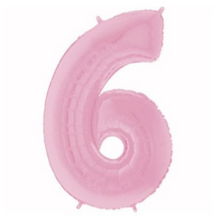 Load image into Gallery viewer, Single Number Stack - Jumbo PASTEL PINK JUNGLE Theme