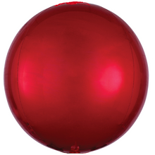 Load image into Gallery viewer, Orb THREE Balloon Cluster - VARIOUS COLOURS Personalised STANDARD colour lettering