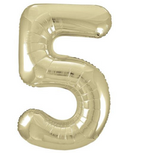 Load image into Gallery viewer, NEW! Giant Numbers - White Gold