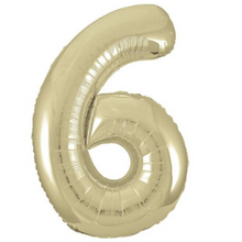 Load image into Gallery viewer, NEW! Giant Numbers - White Gold