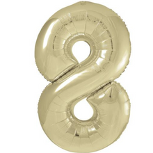 Load image into Gallery viewer, NEW! Giant Numbers - White Gold